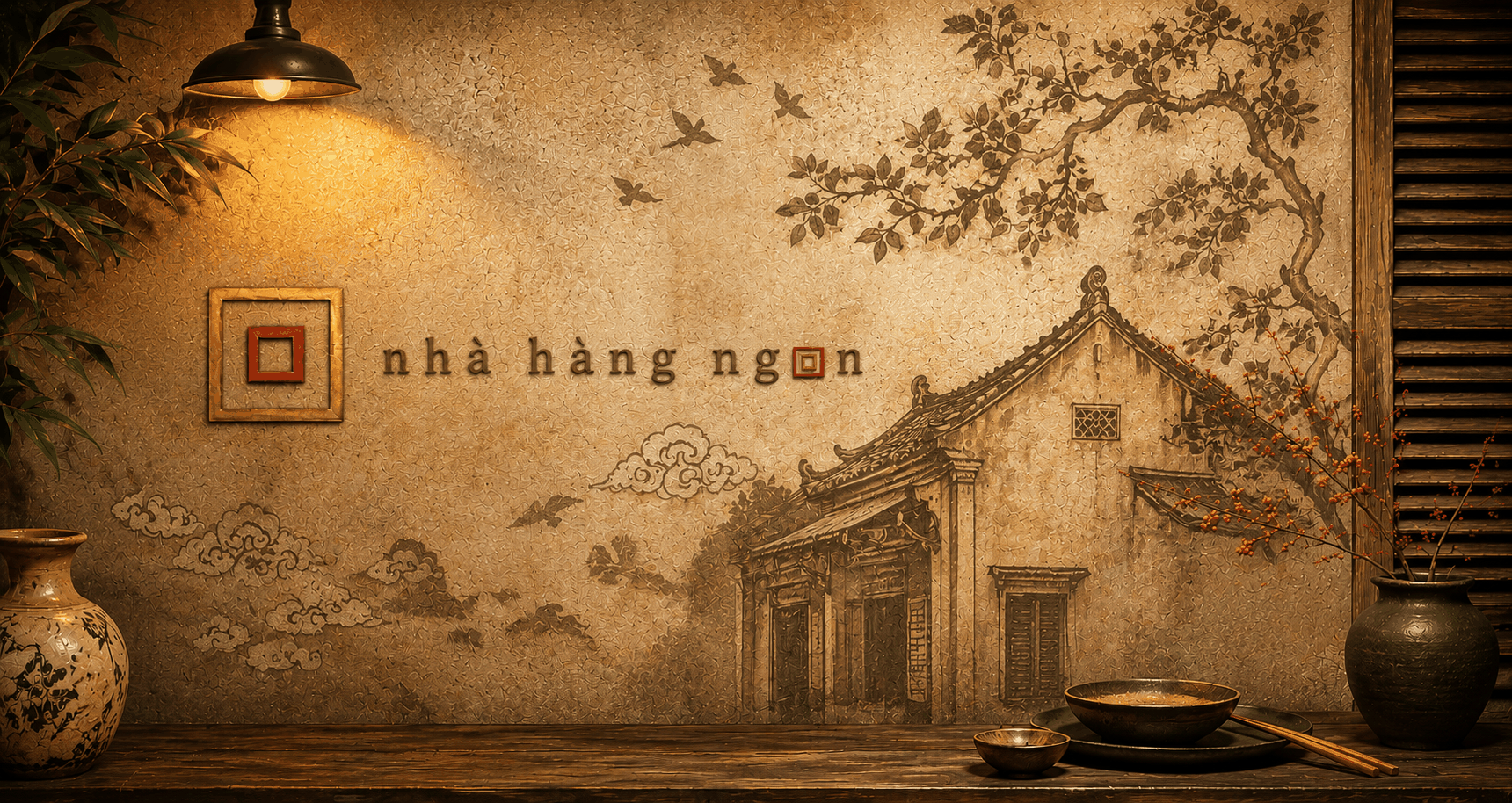 Đội ngũ nhân viên Nhà hàng Ngon chuyên nghiệp