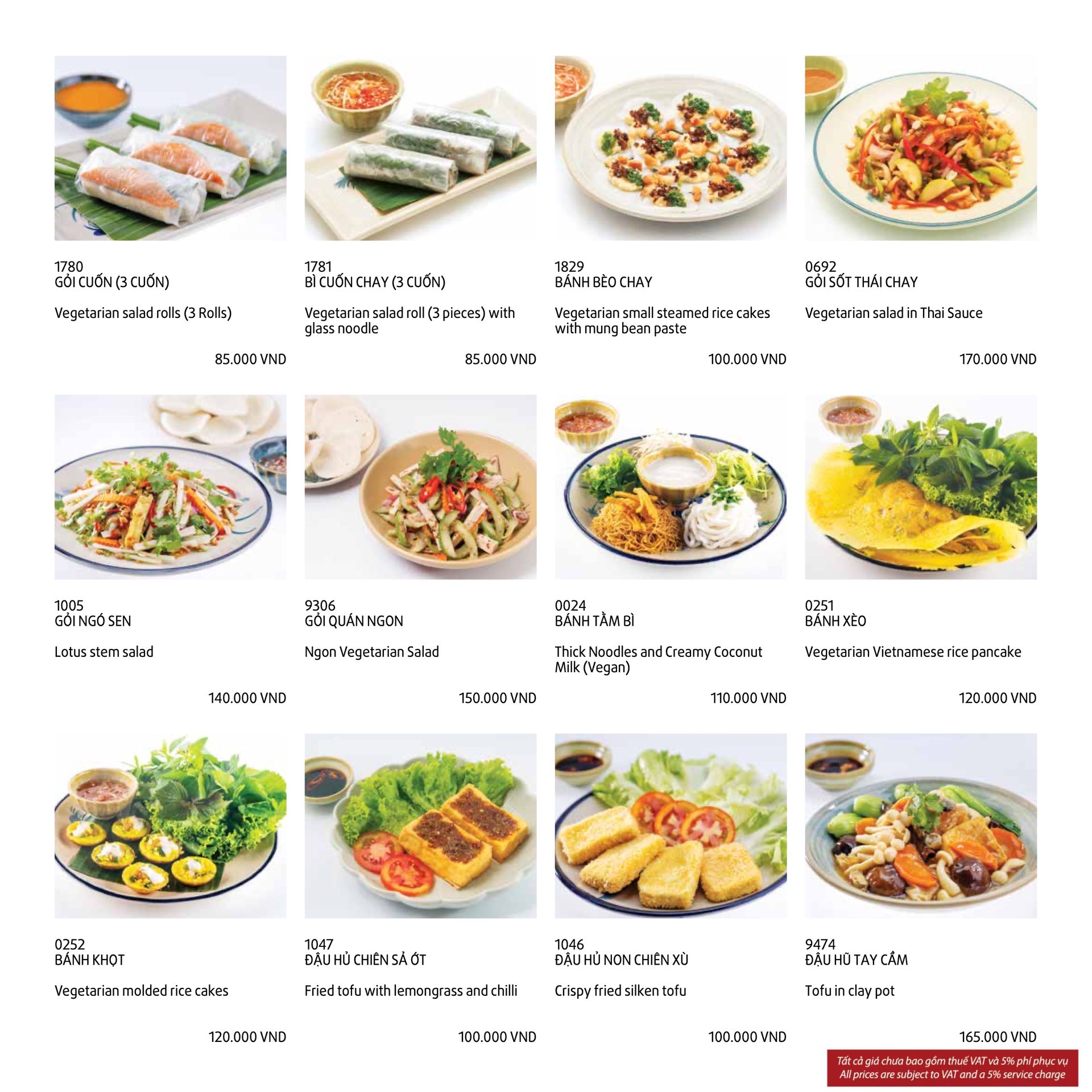 Menu page 21