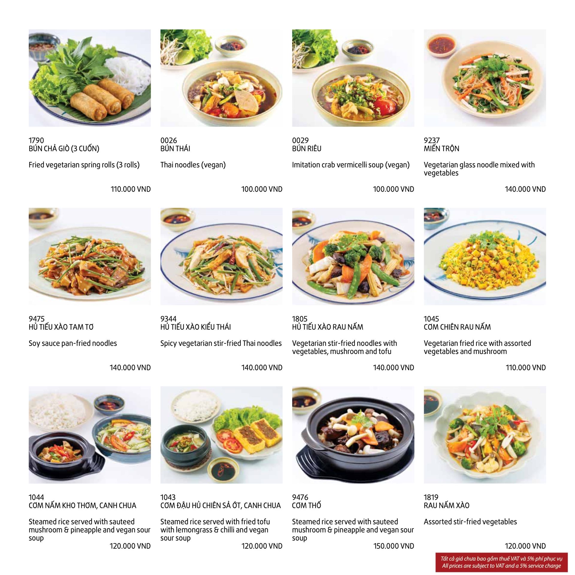 Menu page 22