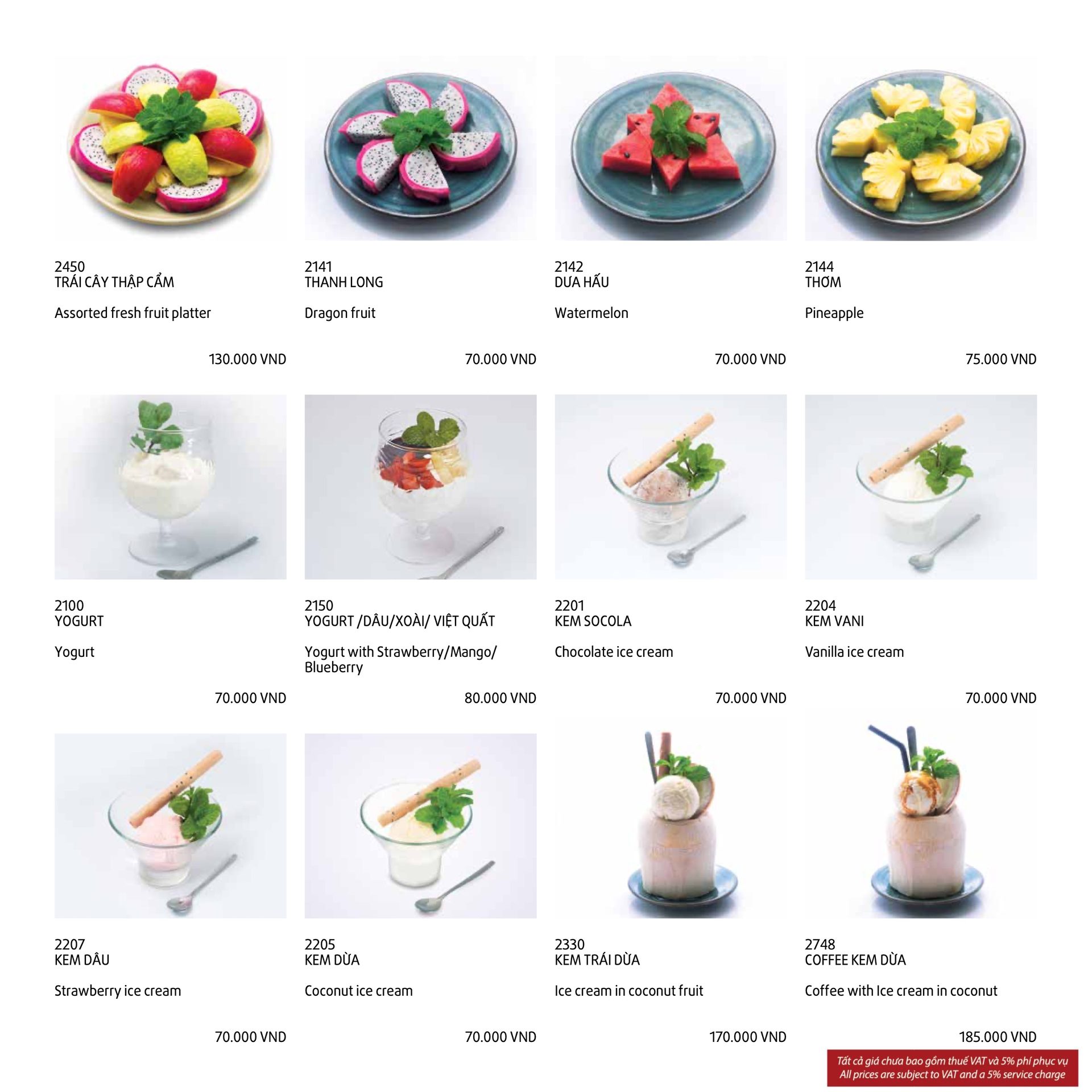 Menu page 24